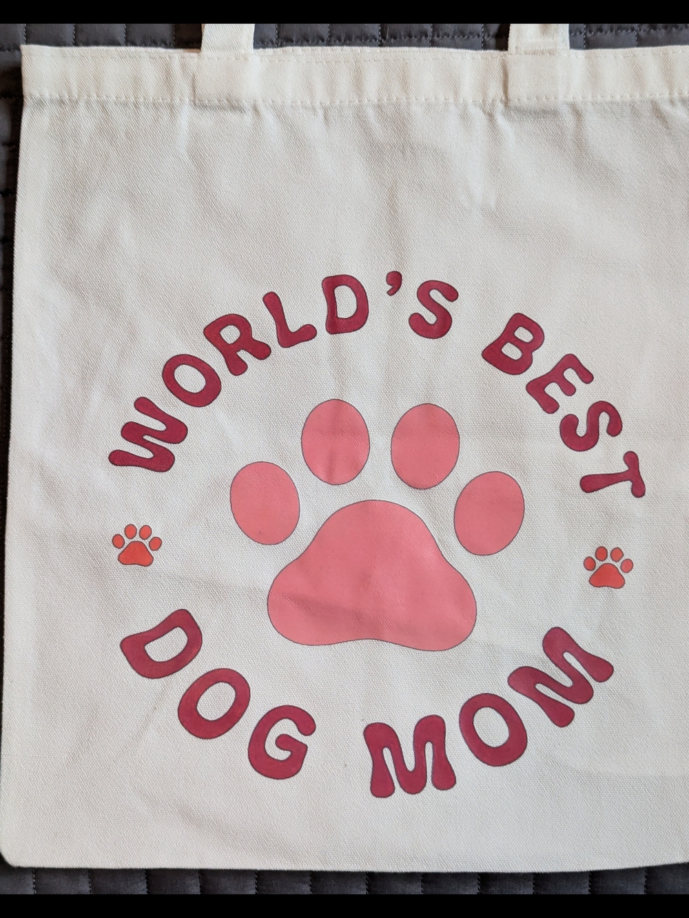 World's Best Dog Mom Set With Tote Bag - Picture 8 of 9